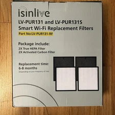 LV PUR131 Replacement Filters Compatible with LEVOIT Air Purifier Models LV PUR1