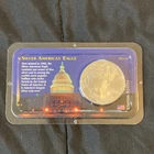 U.S. Mint American Eagle 2000 1 oz Silver Coin .9993 Business Strike