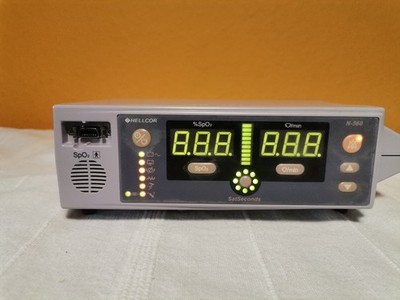 Nellcor N-560 Pulsoximeter Patientenmonitor mit Stammkabel 