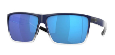 NEW Costa Del Mar RINCON Deep Blue Fade Blue Mirror Polarized Glass 580G