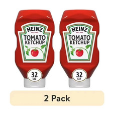 (2 pack) Heinz Tomato Ketchup, 32 oz Bottle Free Shipping
