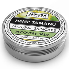 Tamanu Hemp For Eczema Cream Skin Rosacea Psoriasis Stretch Marks Scars 100g