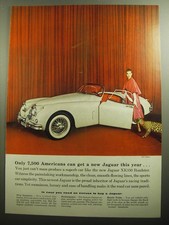 1958 Jaguar Xk150 Roadster Ad - Only 7500 Americans Can Get A New Jaguar