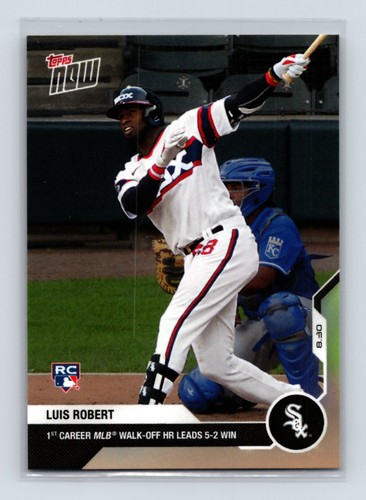 2020 Topps Now 177 Luis Robert Jr.