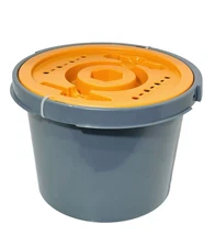 Meccano Junior Open Ended Bucket 150 Piece Bucket (No Handle No exterior Label)