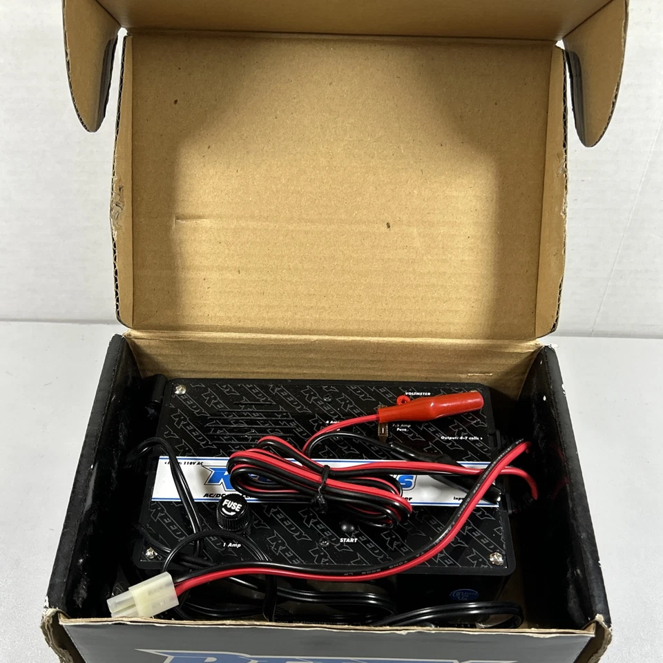 Cargador rápido Reedy 447-S AC/DC predicción máxima NiMH NiCd 4-7 celdas coche de radiocontrol Foto 2 de 4