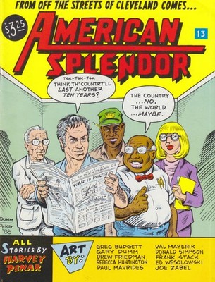 AMERICAN SPLENDOR #13 1988 comic magazine Harvey Pekar Gary Dumm Mavrides &c