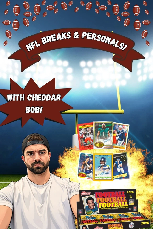 NFL Breaks & Personals With Cheddar Bob!