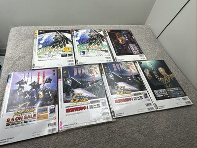 SD GUNDAM G GENERATION ZERO - Mobile Suit Strategy Guide Japan Magazine LOT of 7