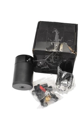 BARTOO Universal Oil Catch Can Tank 2 Port Oil Catch Can Billet Aluminum Car Eng
