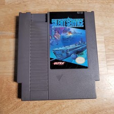 Silent Service Nintendo Entertainment System, 1989 NES - Tested