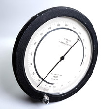 Heise Precision Compound Gauge 0-500 PSI 0-30 Vacuum CM Solid Front Scientific