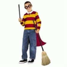 NWT CRIMSON WIZARD COSTUME 11-14 HALLOWEEN POTTER