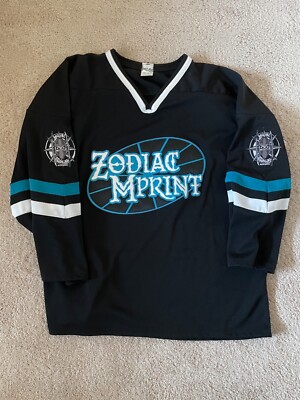 VTG Twiztid Zodiac Mprint Men XL Extra Large Rare Hockey Jersey New ICP