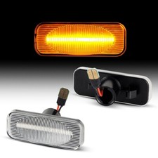 Blinker Seitlich LED für Opel Omega B Limo, Caravan Deckenleuchte Transparent