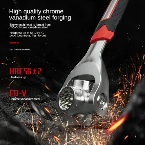 52 in 1 Universal Wrench Multi-Function Socket Tiger Spanners Adjustable Tools - Picture 7 of 14