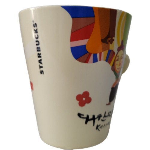 Starbucks Korea Heritage Collection Talchum Mask Dance Mug 355ml - Picture 8 of 9