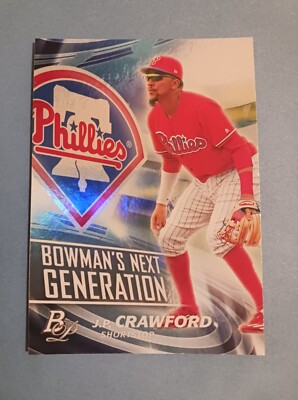 J. P. Crawford 2017 Bowman Platinum Next Genration #BNG-JC Philadelphia Phillies