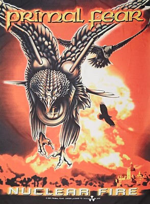 PRIMAL FEAR nuclear fire  fabric poster