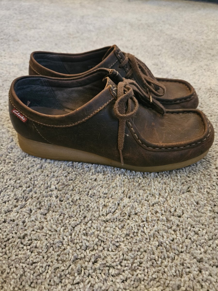 Clarks Collection Boots Women Brown Padmora Wallabee Beeswax