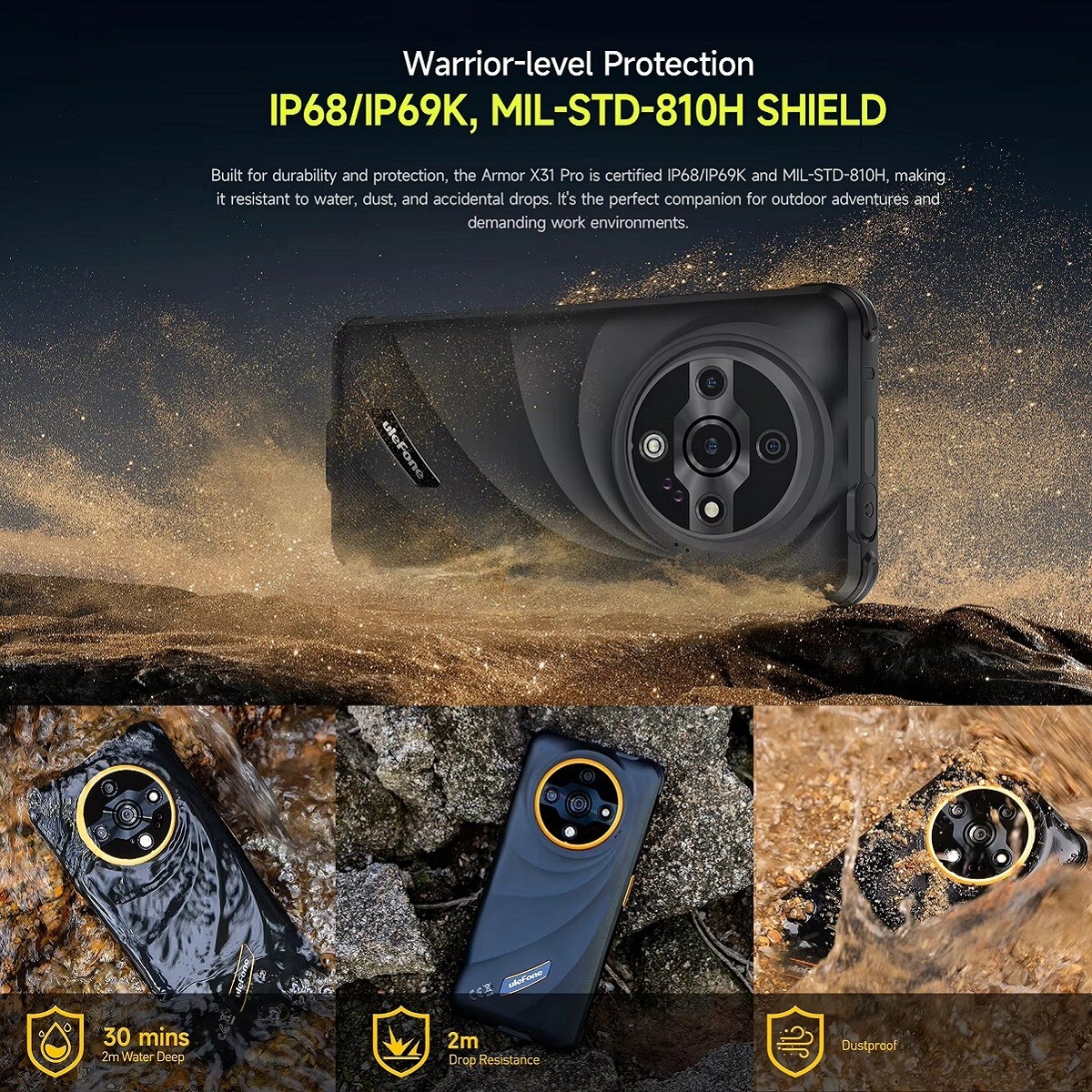 スマートフォン本体 Ulefone Armor X31 Pro 5G 16GB+256GB Amazon.com: Ulefone Armor X31 Pro 5G Rugged Phone, MTK