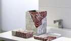 Marble Inlay Mop Stone Bathroom Accessories Handmade Set Of 3 Pcs Set Home Decor