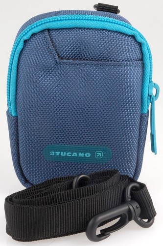 Tucano Prima Compact Digital Camera Case Bag Strap Belt Loop, Int 10x7x2cm, BLUE - Picture 6 of 8