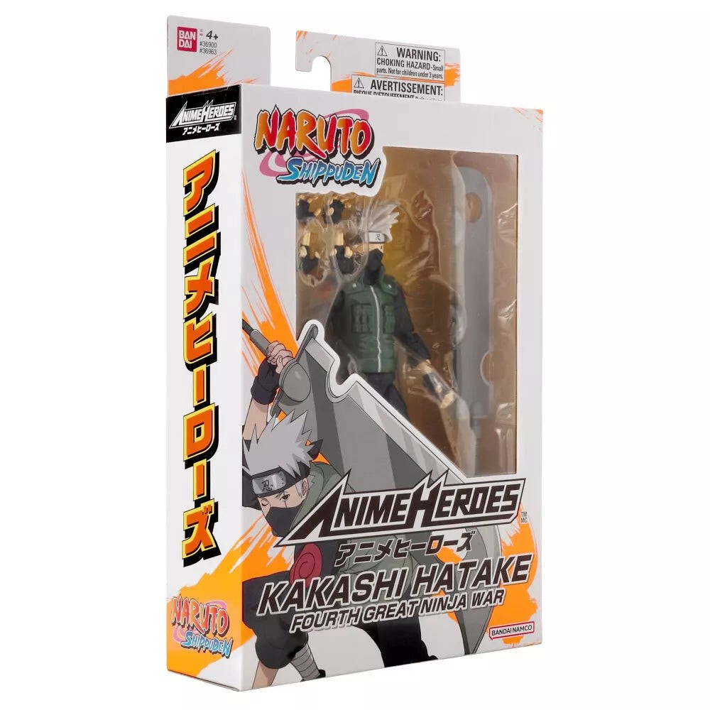 Bandai Naruto Shippuden Hatake Kakashi Fourth Great Ninja