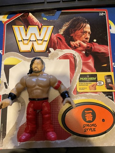 WWE Shinsuke Nakamura MATTEL Retro WRESTLING Figur...