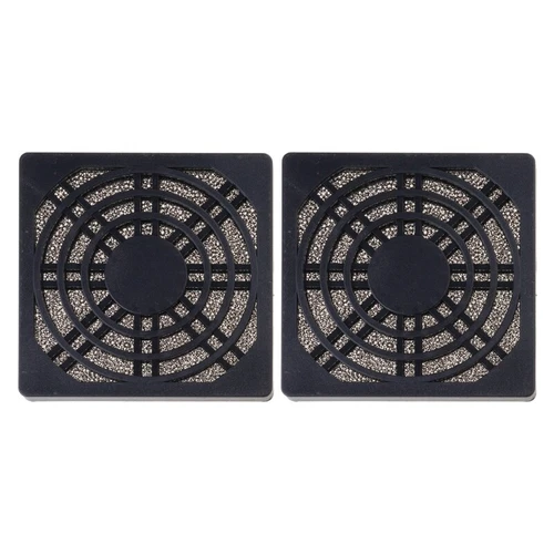Computer Dust filter Computer Fan Filters Grille PVC Black Dustproof Case Cover