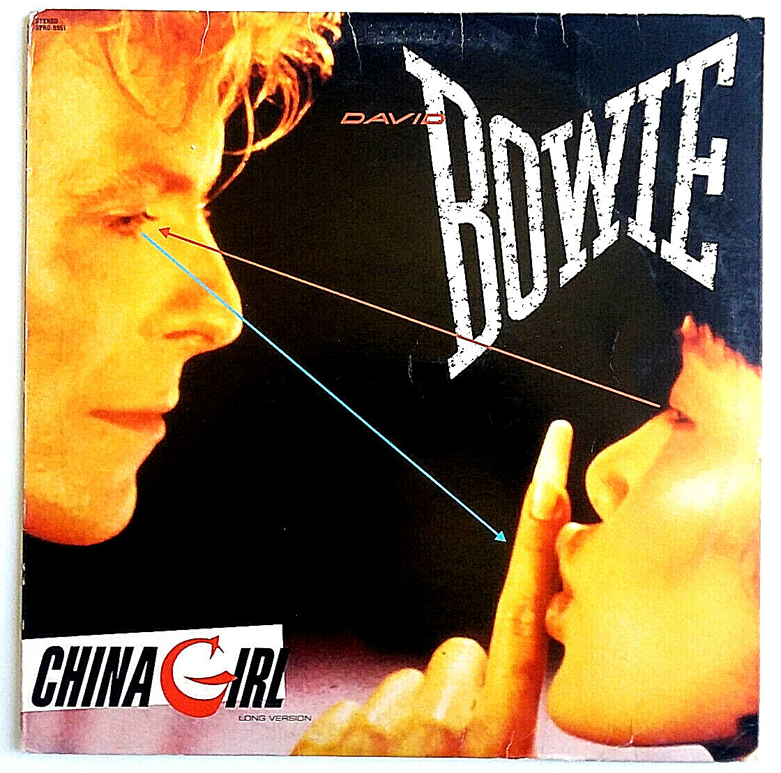 David Bowie - China Girl / Shake It - Vinyl 12” Single 1983 EMI