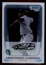 2011 BOWMAN CHROME PROSPECTS #BCP187 ARQUIMEDES CAMINERO