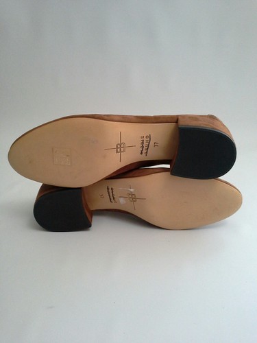 Anthropologie Zell Bootie Shoe Slip On Suede by Elodie Bruno 7 USA 37 EUR $278 - Picture 8 of 10