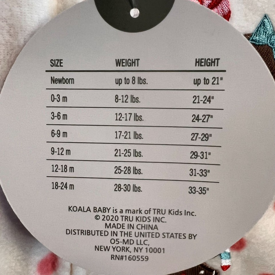 Koala Baby Fleece Footed Pajamas With Gingerbread Design Red Polka Dots