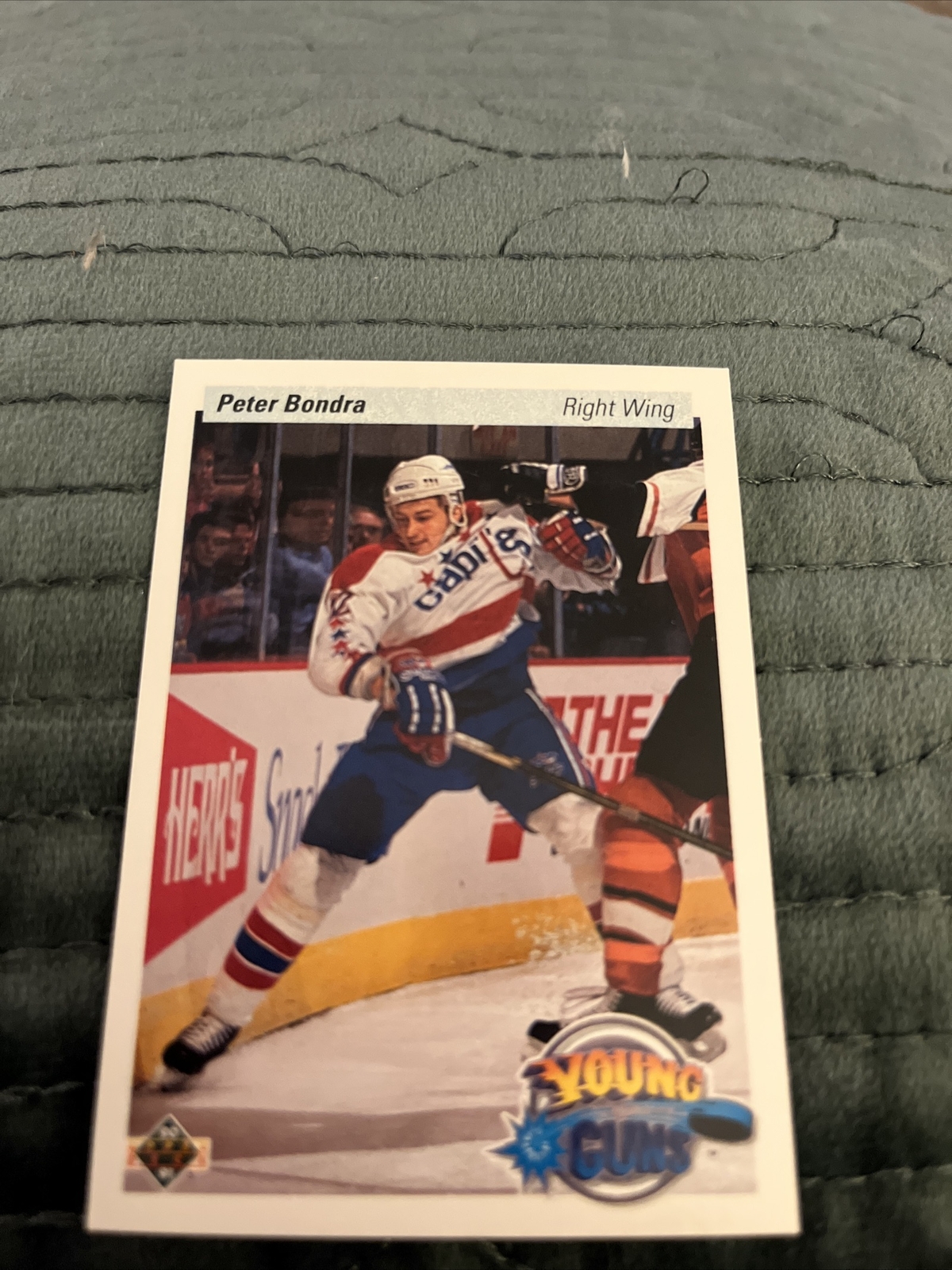 1990-91 Upper Deck - Young Guns #536 Peter Bondra (RC)