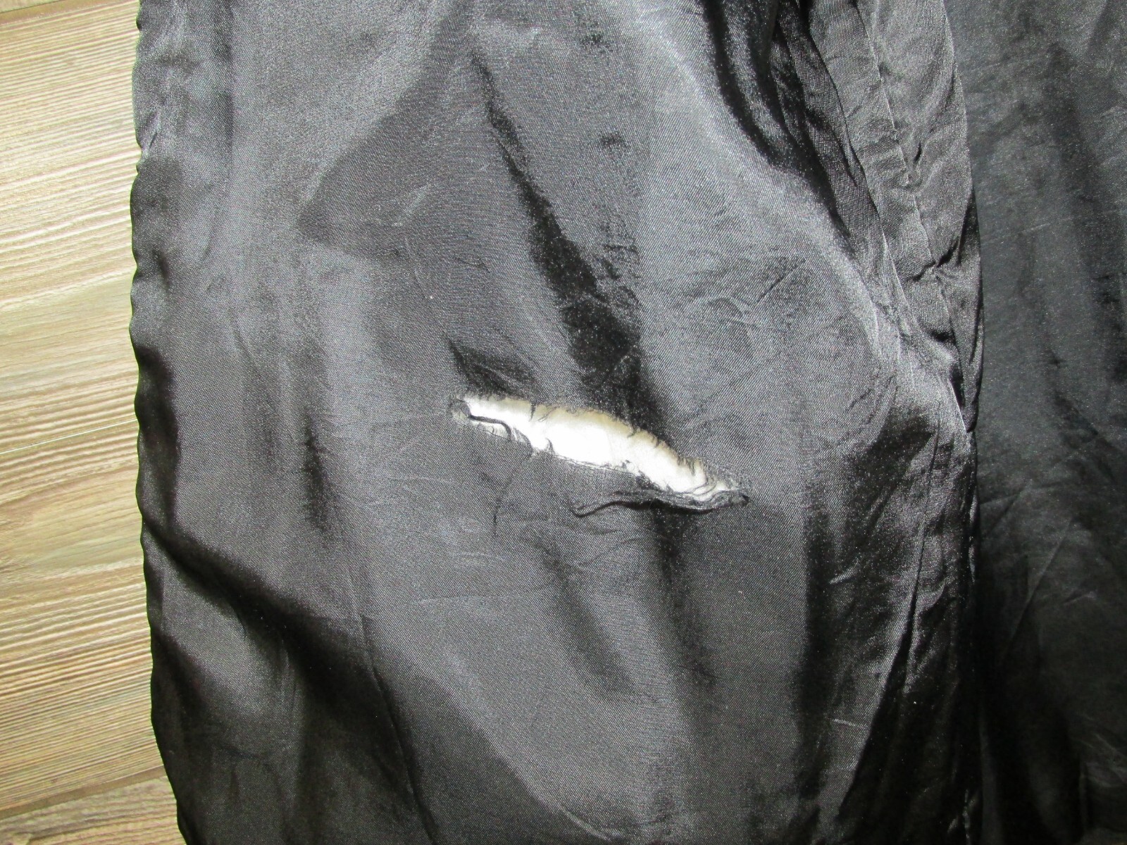 Brooks Brothers Mens Black Wool Overcoat Size Large Cashmere Full Zip