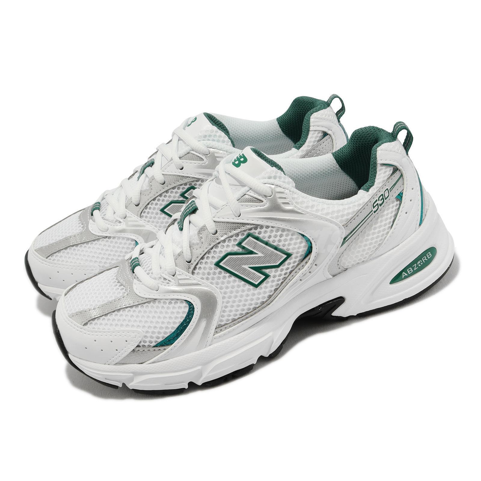 Reserve Afrikaanse Van God New Balance 530 NB White Metallic Silver Green Men Unisex Casual Shoes  MR530AB-D | eBay