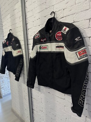 Vintage Probiker Castrol Racing  Motorcycle Jacket   Size 48