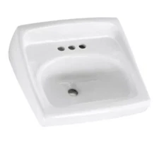 NEW American Standard 0355.012 Lucerne 20-1/2" Wall Mounted Porcelain White Sink