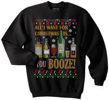 Drinks Ugly Christmas Sweater, Booze, Alcohol, Drunk, Funny, Meme, Beer, Whiskey