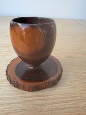 Sammler Australischer Mulga Eierbecher aus Holz