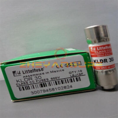 30 Amp Time Delay Fuse ORIGINAL Littelfuse KLDR-30 Time-Delay Fuse - 30 Amp, 600 Volt AC (New In Package) KLDR30 600V Fuse - Foto 7