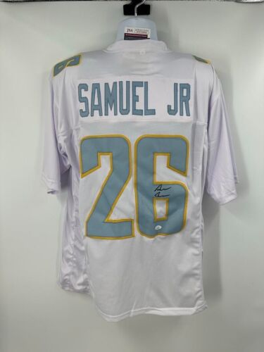 Asante Samuel Jr Los Angeles Chargers Signed Autographed Jersey JSA COA - Imagen 1 de 4