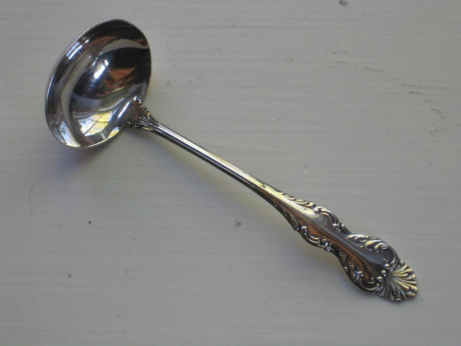 Victorian No 1731 1877 Niagra Falls Silverplate Ladle ORNATE Circa 1895 MINT !!!