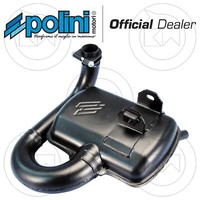 SchalldäMpfer Erweiterung Polini Original Schwarz FüR Vespa Px 125 - 150 1983-