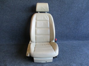 LEDER Beifahrersitz Audi A6 4F Sitz vorne Ausstattung TORRONE beige