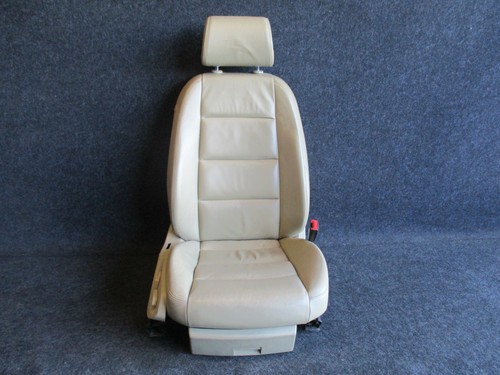 LEDER Beifahrersitz Audi A6 4F Sitz vorne Ausstattung TORRONE beige