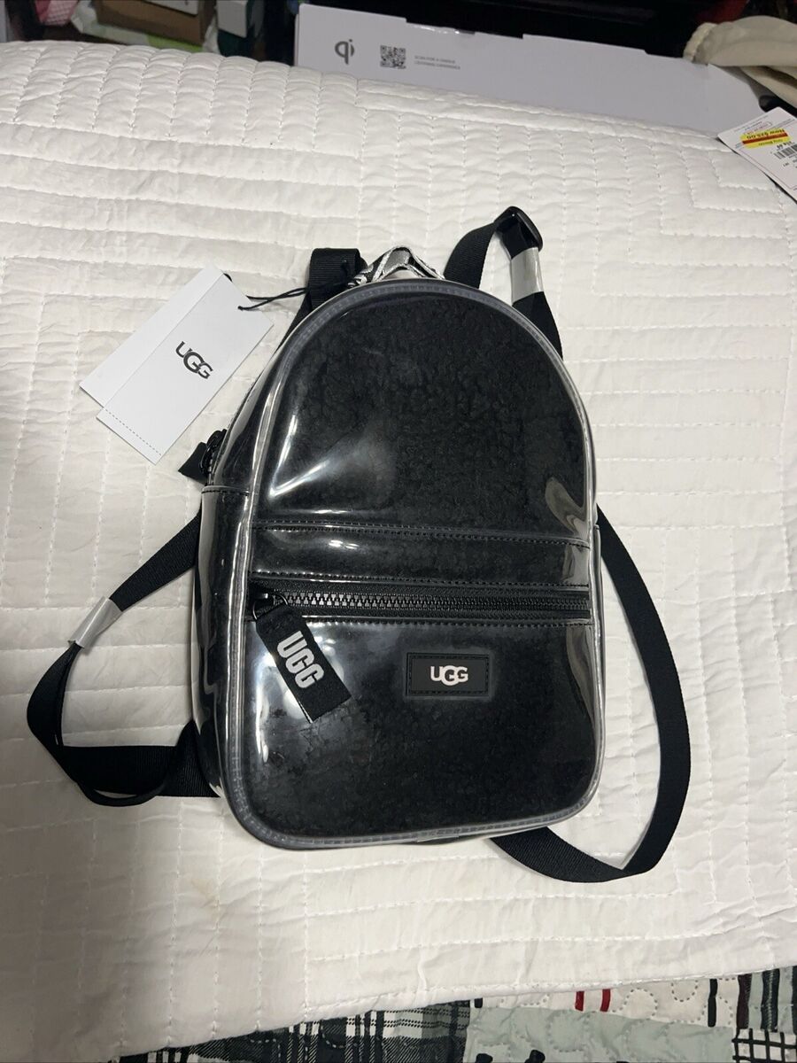 NWT UGG Dannie II Mini Backpack Clear & Black, | eBay NWT UGG Dannie II Mini Backpack Clear & Black, | eBay