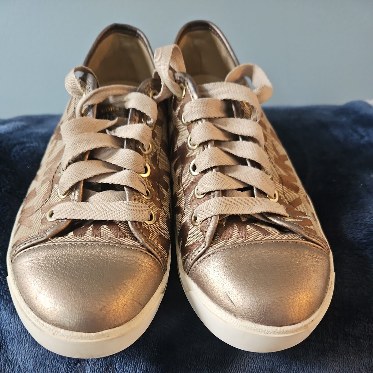 Georgie Vanilla Damen Sneaker Michael Kors Michael Kors Signature