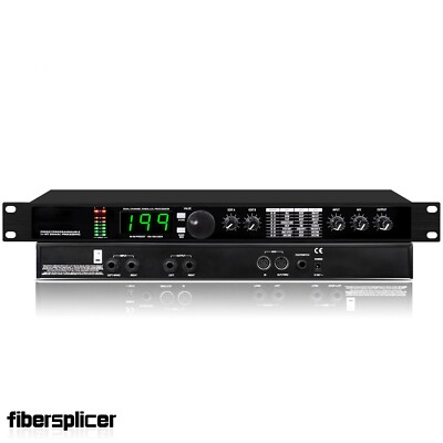 GAX-4II 110-220V 24Bit Digital Reverb DSP Processor Equalizer with 200 Programs